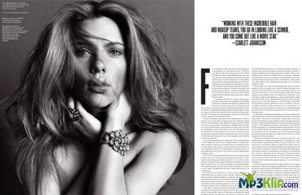 Очаровательная Скарлетт Йоханссон (Scarlett Johansson) для V Magazine