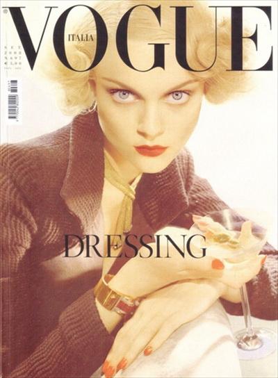 Фотосъемки журнала Vogue Italia Сентябрь 2008