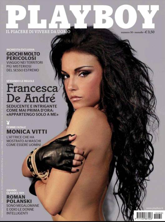 Обнаженная Francesca De Andre - Playboy November 2011 (11-2011) Italy