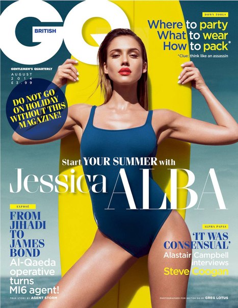 Jessica Alba – GQ UK Magazine Photoshoot