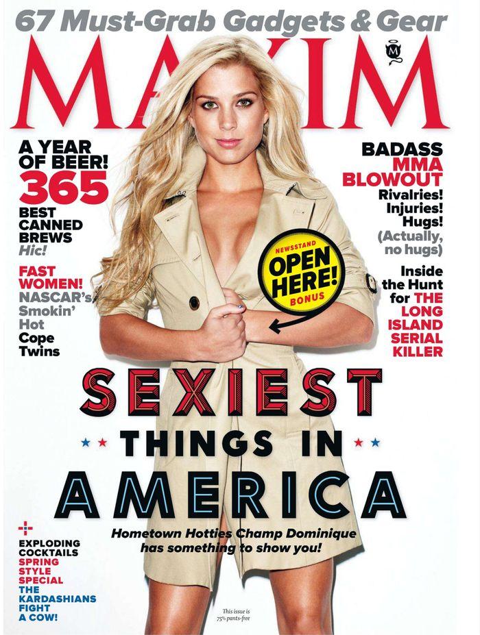 Обнаженная Sexiest Things In America - Maxim March 2012  USA