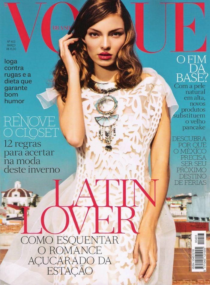 Голая Carola Remer - Vogue March 2012  Brazil