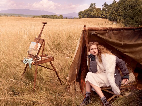 Natalia Vodianova - Annie Leibovitz Photoshoot Vogue