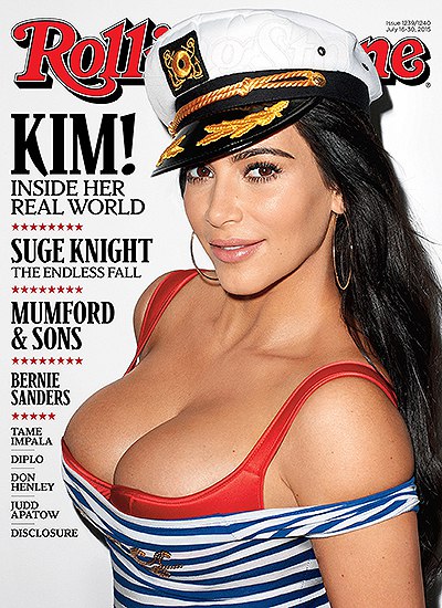 Ким Кардашьян для Rolling Stone