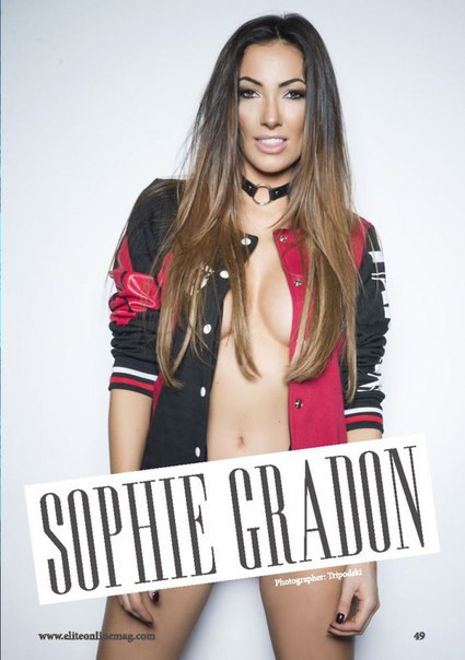 Sophie Gradon в журнале Elite №85 (2017)
