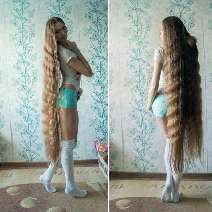 Фото: Российская Рапунцель: женщина закончила стричь волосы 13 лет назад не планирует на этом останавливаться