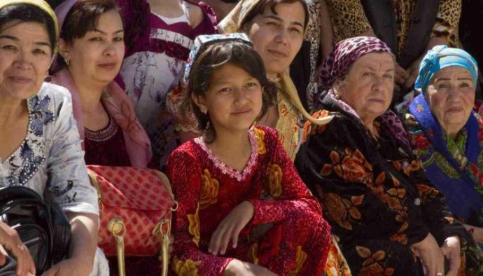 Величавые красивые женщины узбекистана на фото