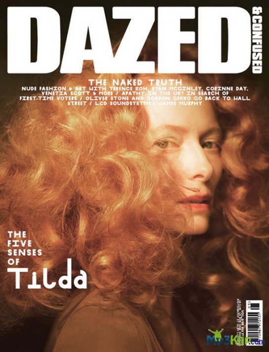 Тильда Суинтон (Tilda Swinton) на обложке журнала «Dazed & Confused» (фото)