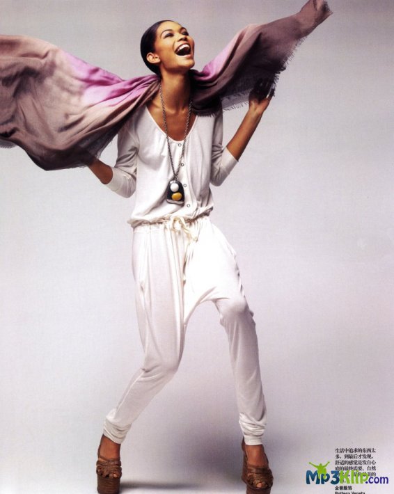 Шанель Иман (Chanel Iman) на страницах китайского Vogue