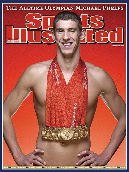 Майкл Фелпс (Michael Phelps) стал сенсацией Олимпиады-2008