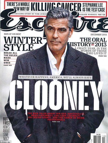 Джордж Клуни дал откровенное интервью о своих знаменитых друзьях
