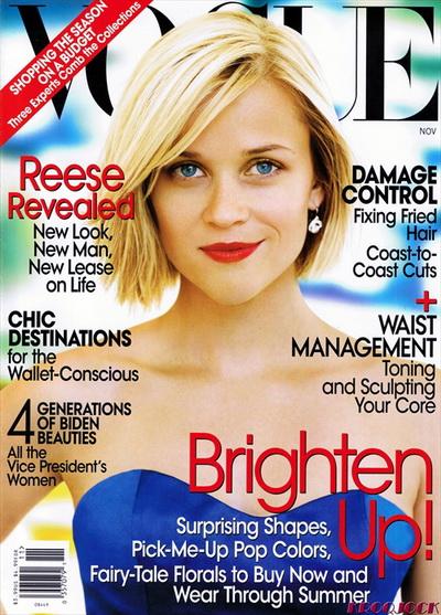Риз Уизерспун (Reese Witherspoon) в журнале Vogue