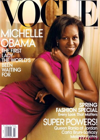 Мишель Обама (Michelle Obama) в журнале Vogue