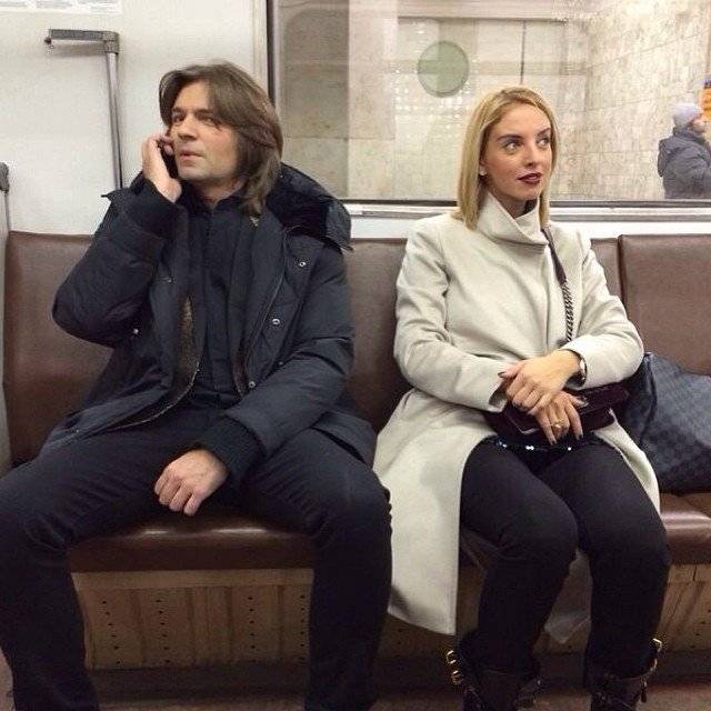 Дмитрий Маликов ездит в метро