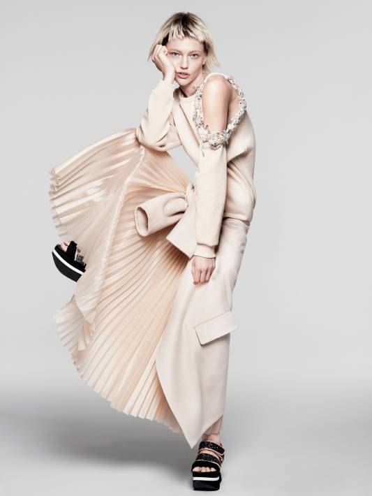 Фотосессия для журнала Vogue US (январь 2014)