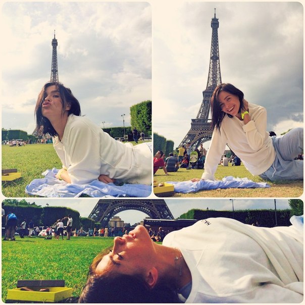 Елена Темникова посетила Париж!