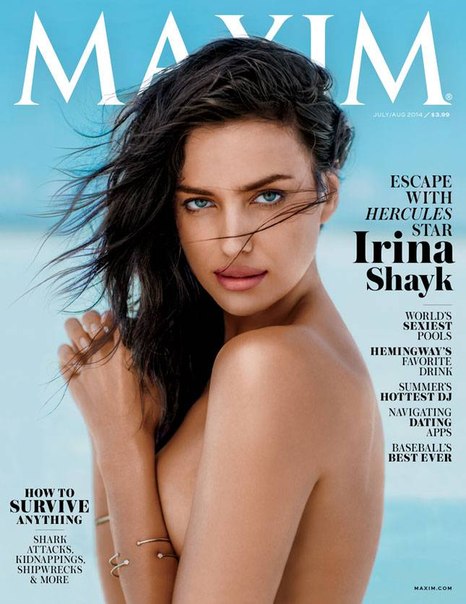 Irina Shayk – Maxim Magazine (July/August 2014)
