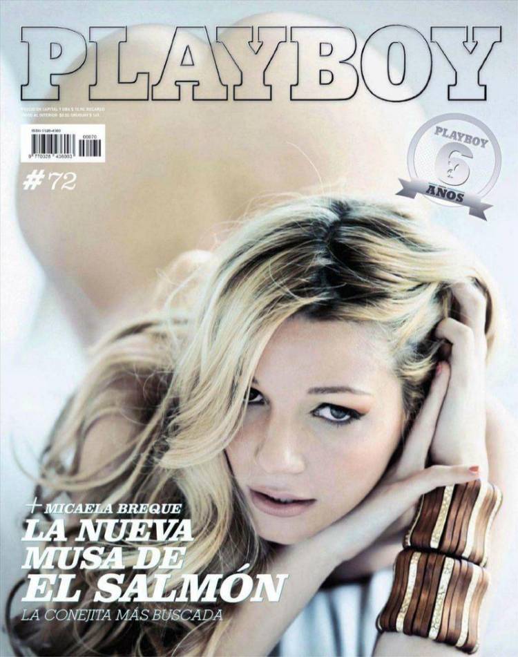 Обнаженная Micaela Breque - Playboy December 2011  Argentina