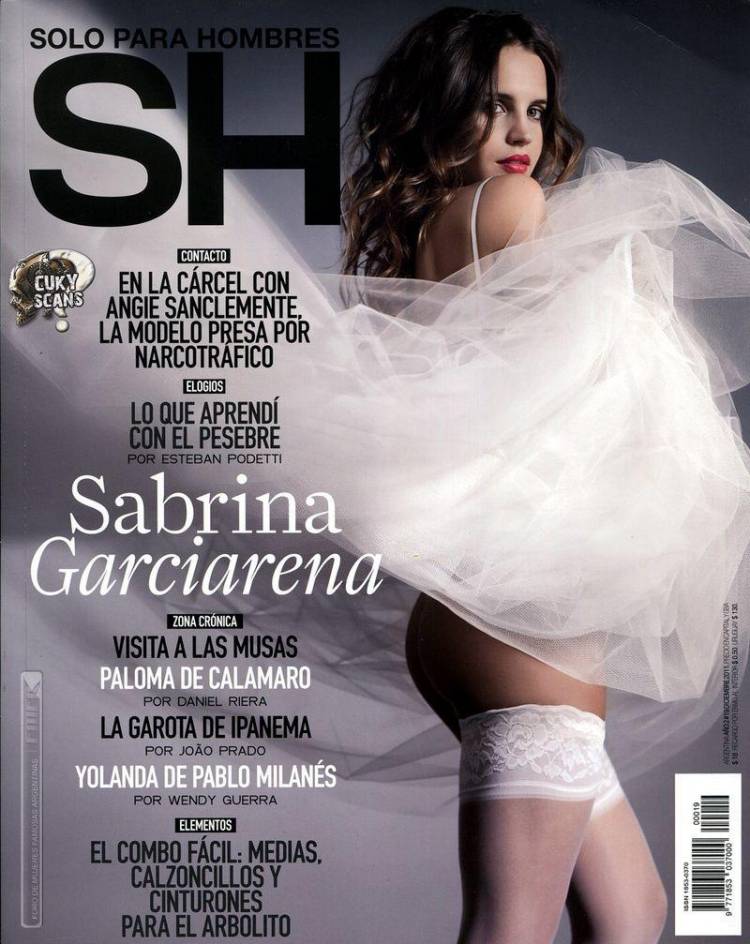 Откровенная Sabrina Garciarena - SH December 2011  Argentina