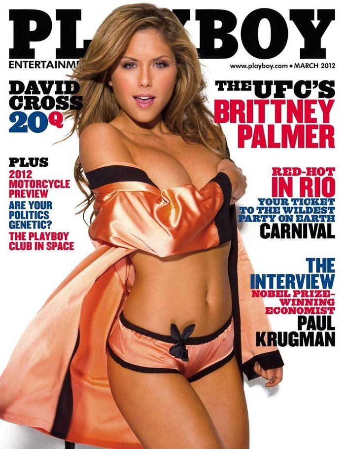 Голая звезда Brittney Palmer - Playboy March 2012  USA
