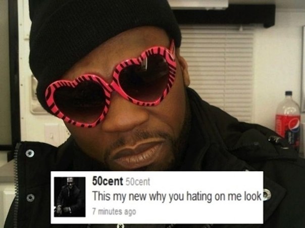 Рэпер 50 Cent дает новый повод себя ненавидеть.