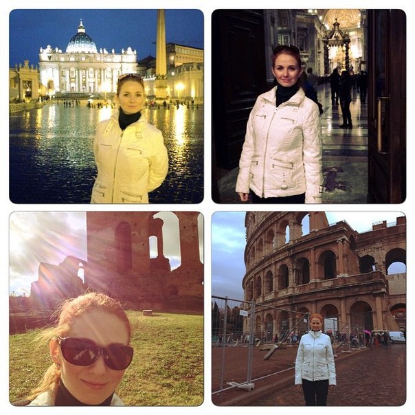 Лена Катина поделилась фотографией из Рима!