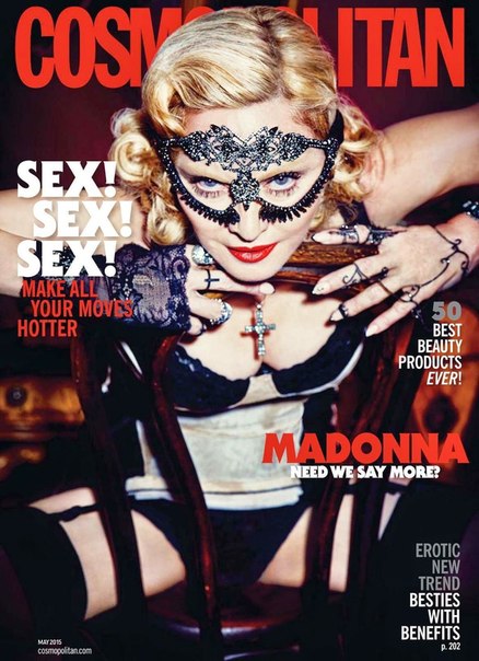Мадонна для Cosmopolitan USA