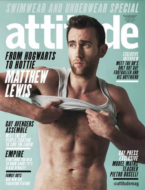 Мэттью Льюис для Attitude. Июнь 2015