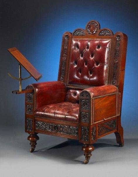 Кресло для джентльмена, с сюрпризом, 1880-е