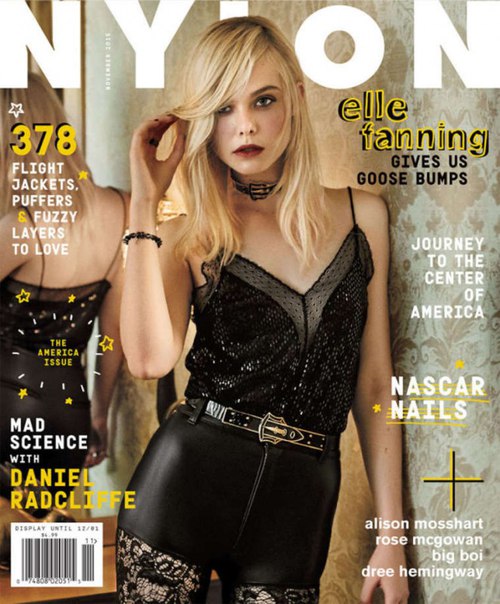 Elle Fanning – Nylon Magazine (November 2015)