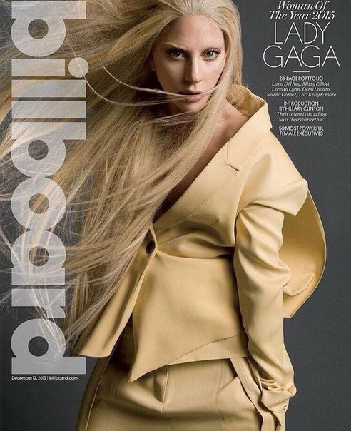 Lady Gaga - женщина года по версии журнала «Billboard»