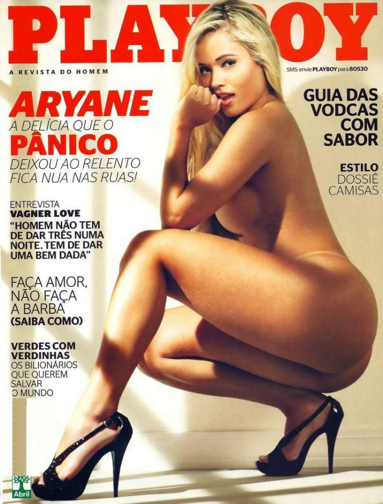Секси Aryane Steinkopf - Playboy April 2012  Brazil