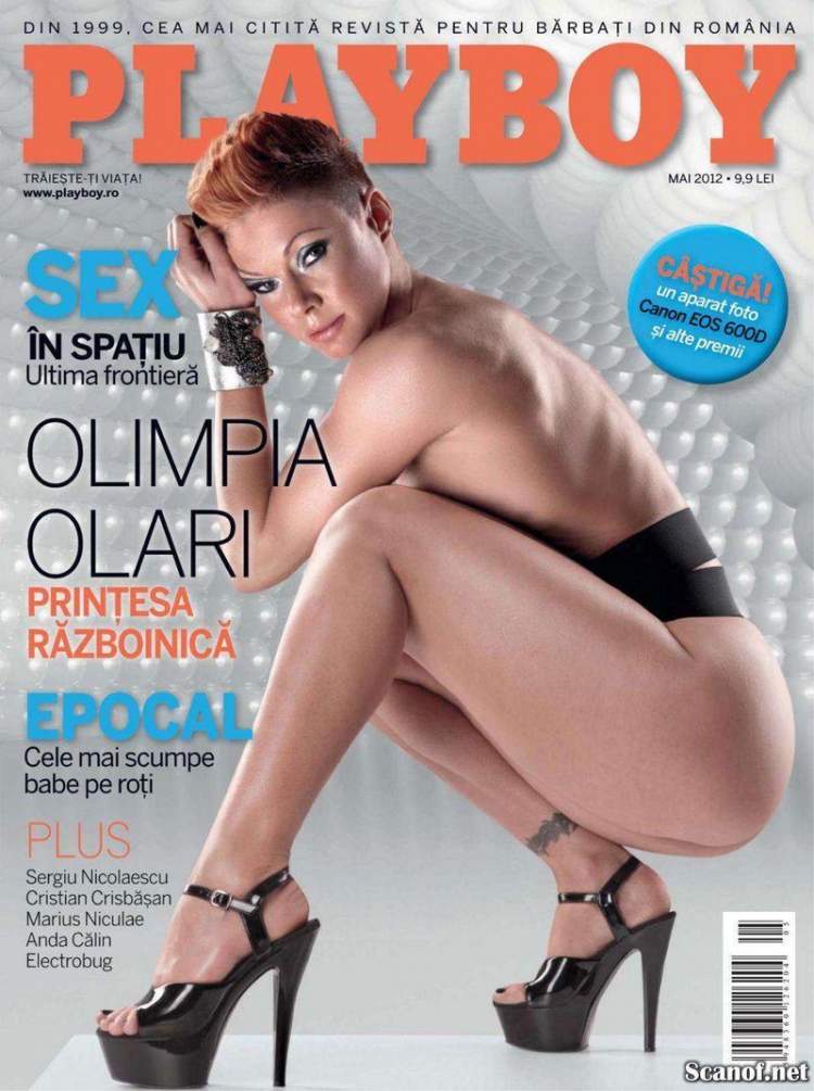 Обнаженная Olimpia Olari - Playboy May 2012  Romania