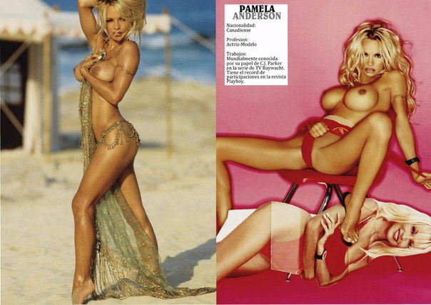 Подборка из лучшего - Голая Памела Андерсон (Pamela Anderson) в журнале Xtr...