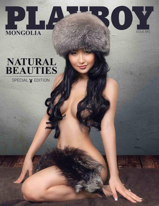 Как выглядит монгольская версия журнала Playboy