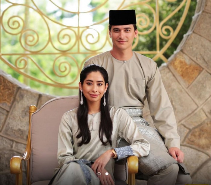 Единственная дочь малазийского султана вышла замуж за обычного голландца
