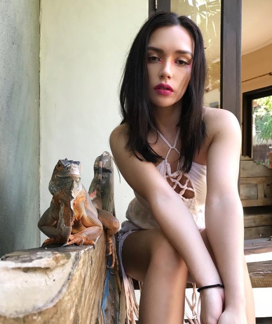 Ольга Серябкина в отпуске - Instagram (январь 2018)