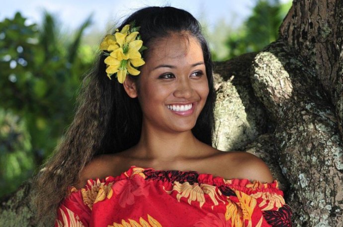Фиджийские красивые женщины на фото