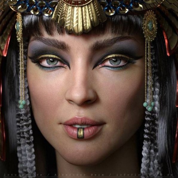 Лицо египетской красивые женщины на фото