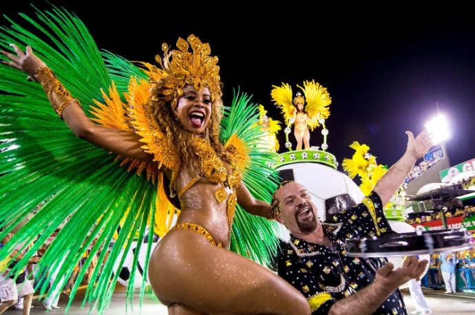 Бразильский карнавал красивые женщины